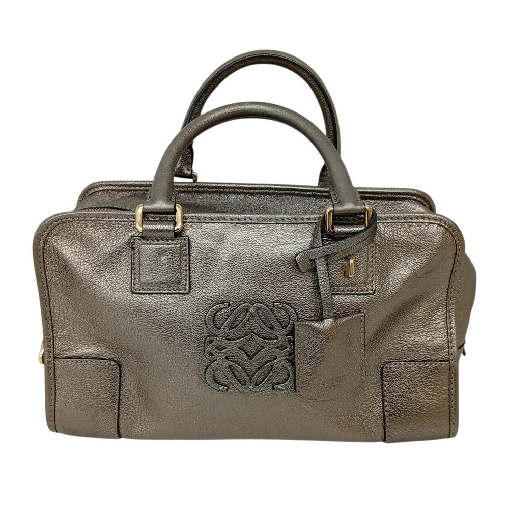 Loewe Top Handle Bag Leather Brown
